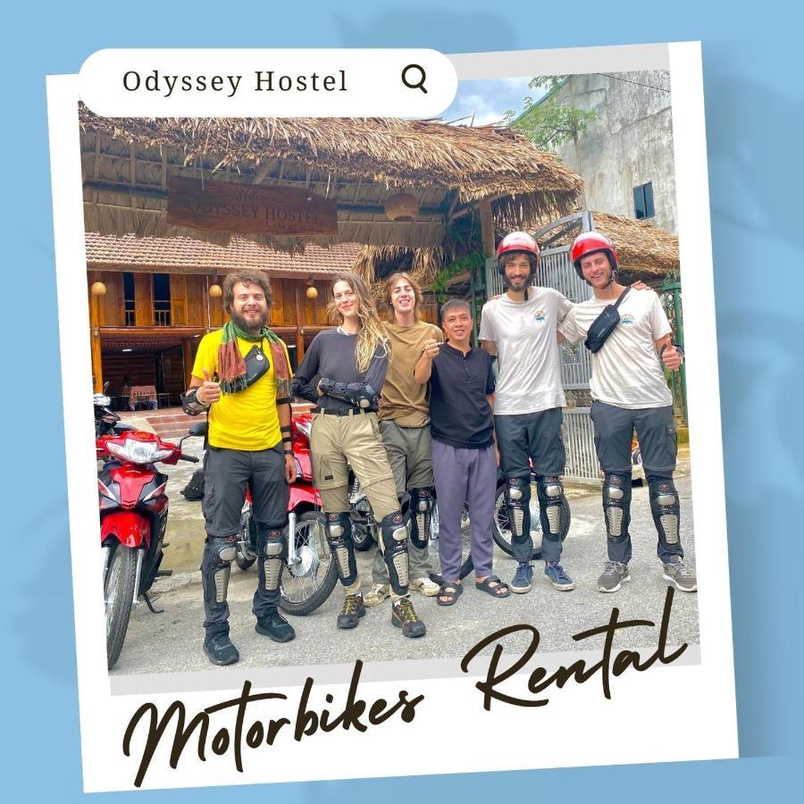 Odyssey Hostel, Tours & Motorbikes Rental Ha Giang Esterno foto